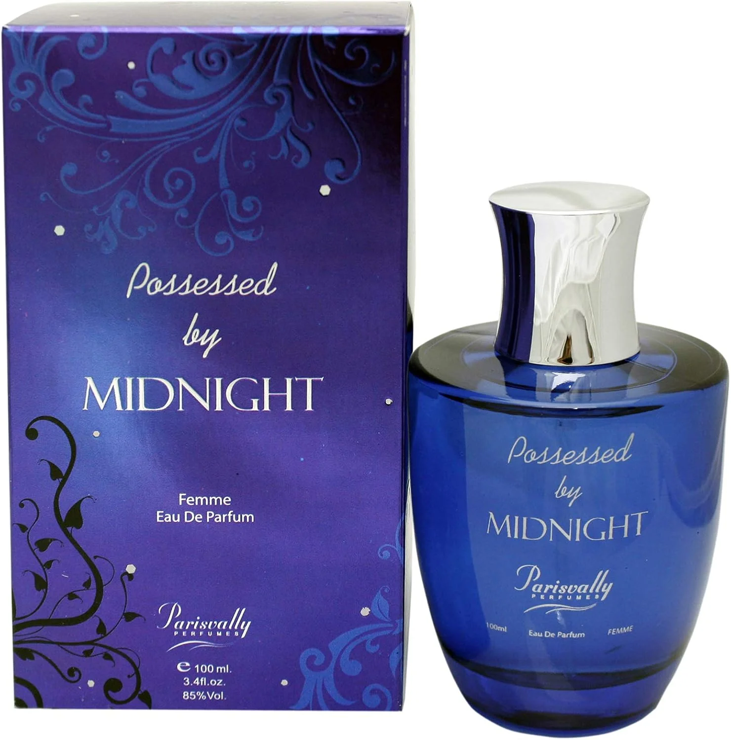 ادکلن زنانه پاریسولی Posses by Midnight حجم 100 میلی لیتر - ادو پرفیوم