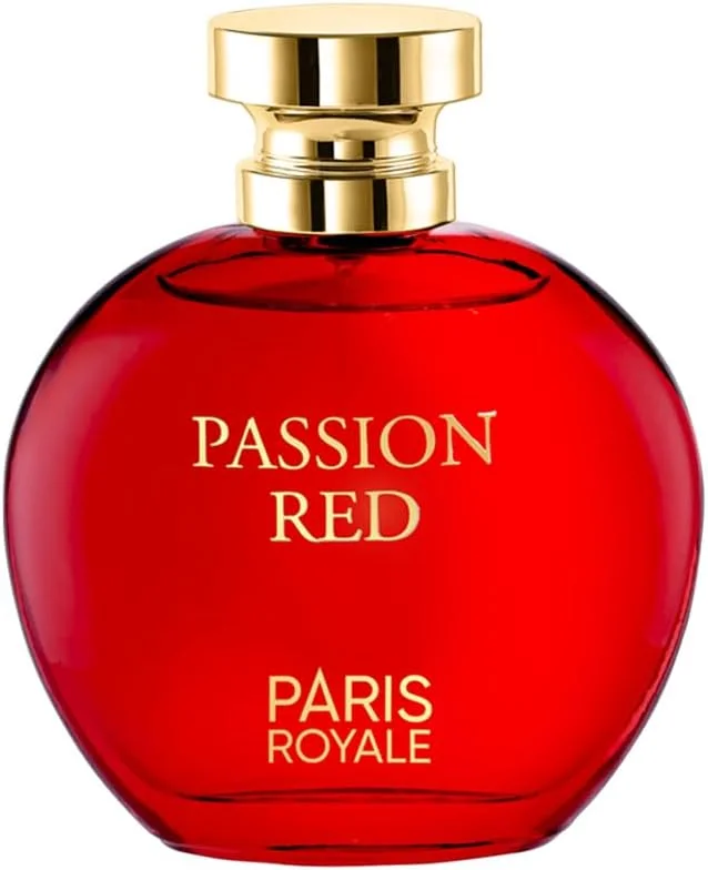 ادکلن زنانه پاریس رویال Passion Red حجم 100 میل ادو پرفیوم