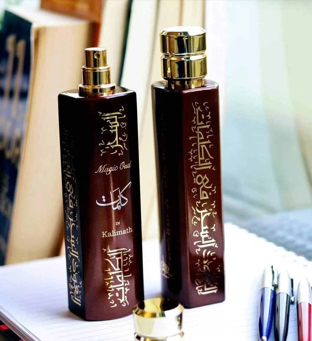 ادکلن اسپری унисекс PARIS CORNER Magic Oud KALIMATH مناسب برای آقایان و بانوان 100 میلی لیتر ادکلن اسپری унисекс PARIS CORNER Magic Oud KALIMATH مناسب برای آقایان و بانوان 100 میلی لیتر