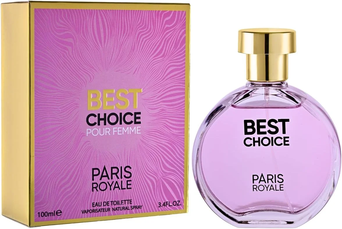 ادکلن زنانه پاریس رویال Best Choice حجم 100 میل