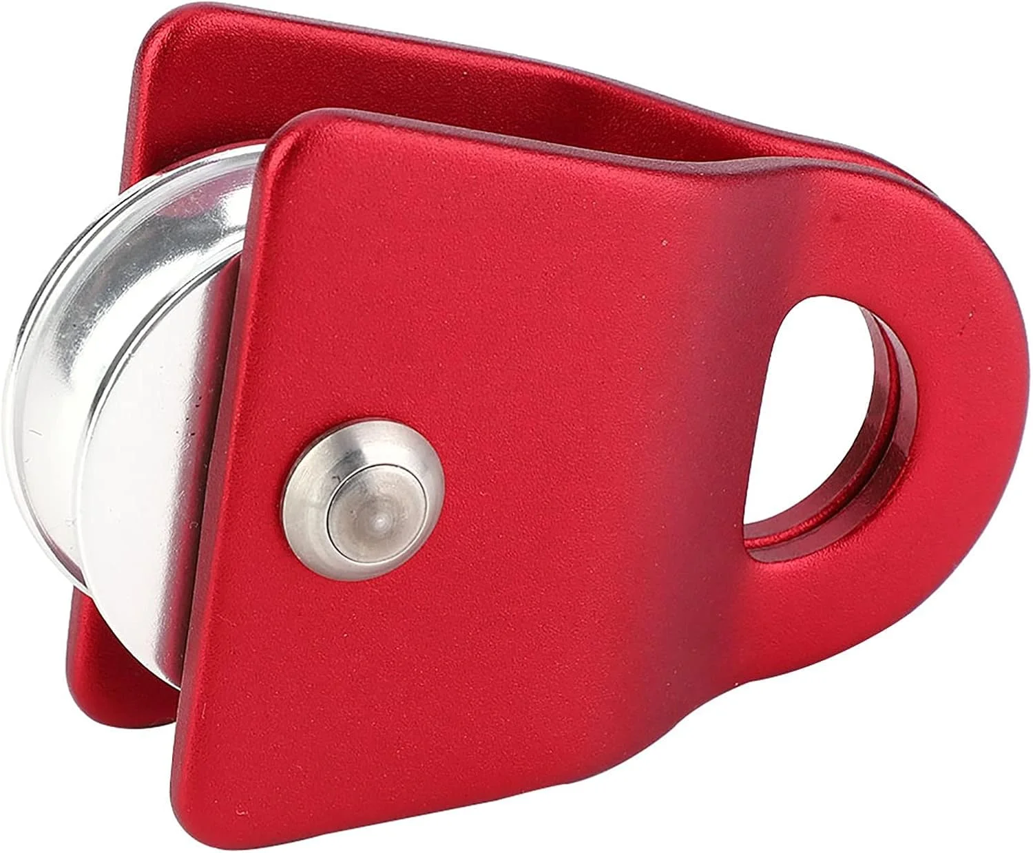 قرقره کوهنوردی عمومی، قرقره آلومینیوم هوانوردی کوچک با استحکام بالا برای صخره نوردی کوهنوردی (قرمز) قرقره کوهنوردی عمومی، قرقره آلومینیوم هوانوردی کوچک با استحکام بالا برای صخره نوردی کوهنوردی (قرمز)