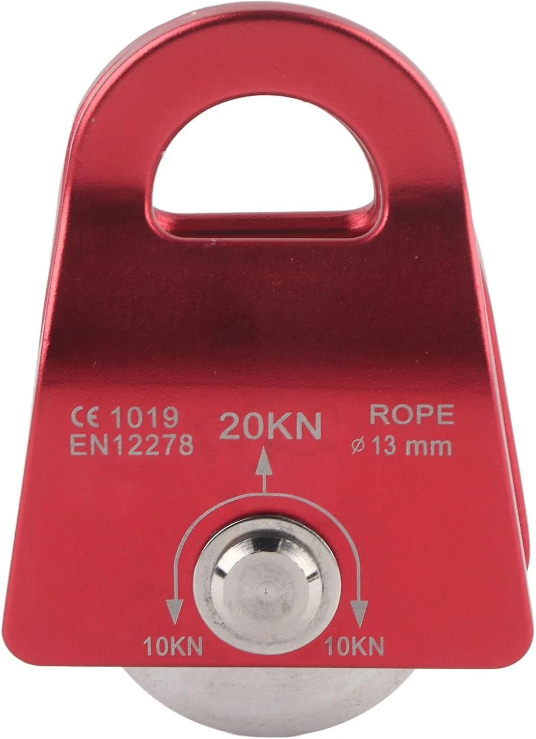 قرقره کوهنوردی عمومی، قرقره آلومینیوم هوانوردی کوچک با استحکام بالا برای صخره نوردی کوهنوردی (قرمز) قرقره کوهنوردی عمومی، قرقره آلومینیوم هوانوردی کوچک با استحکام بالا برای صخره نوردی کوهنوردی (قرمز)