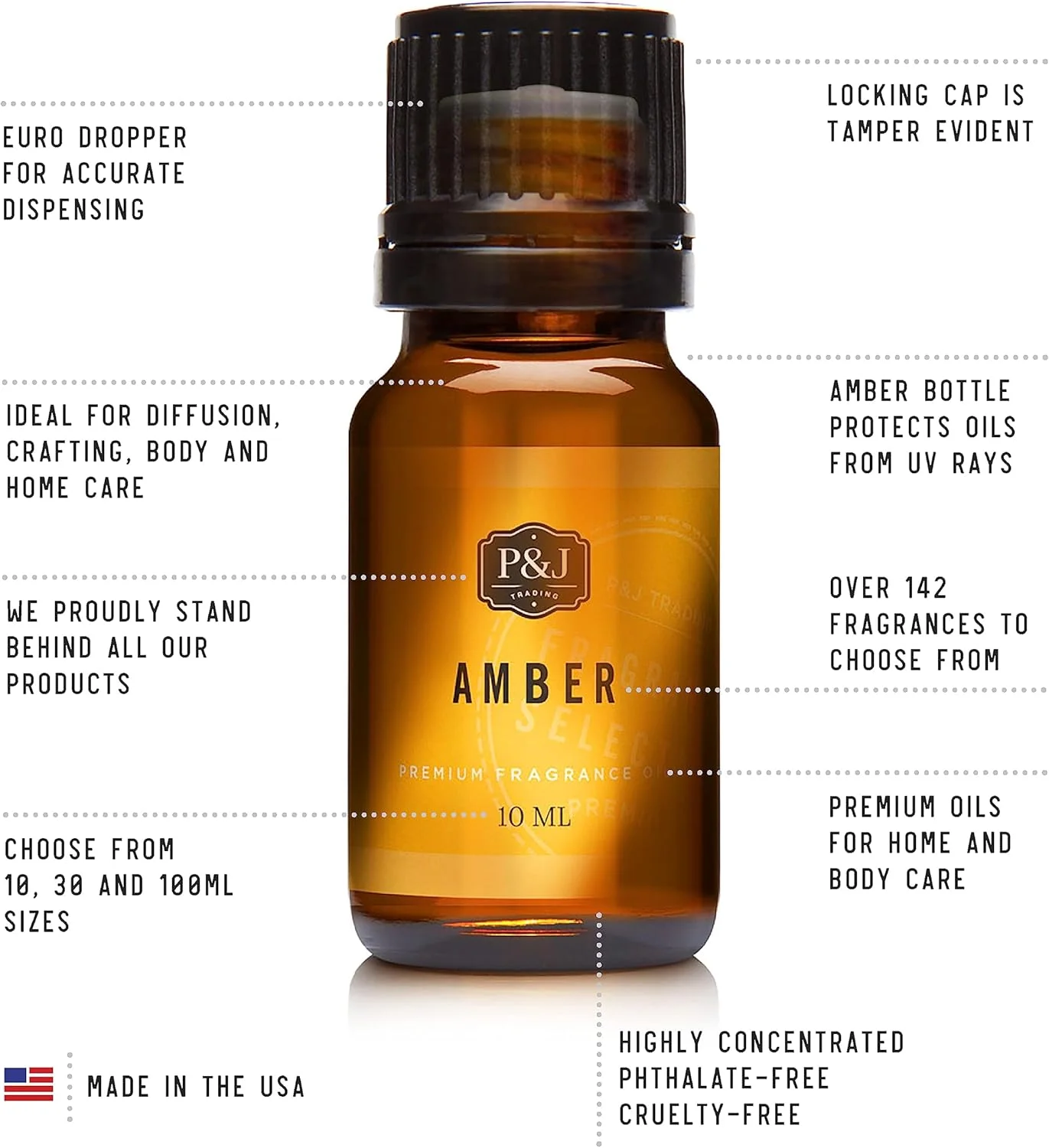 روغن معطر P&J Trading - رایحه عسل 30 میلی لیتر - رایحه شمع، صابون سازی، روغن دیفیوزر، رایحه های تازه روغن معطر P&J Trading - رایحه عسل 30 میلی لیتر - رایحه شمع، صابون سازی، روغن دیفیوزر، رایحه های تازه