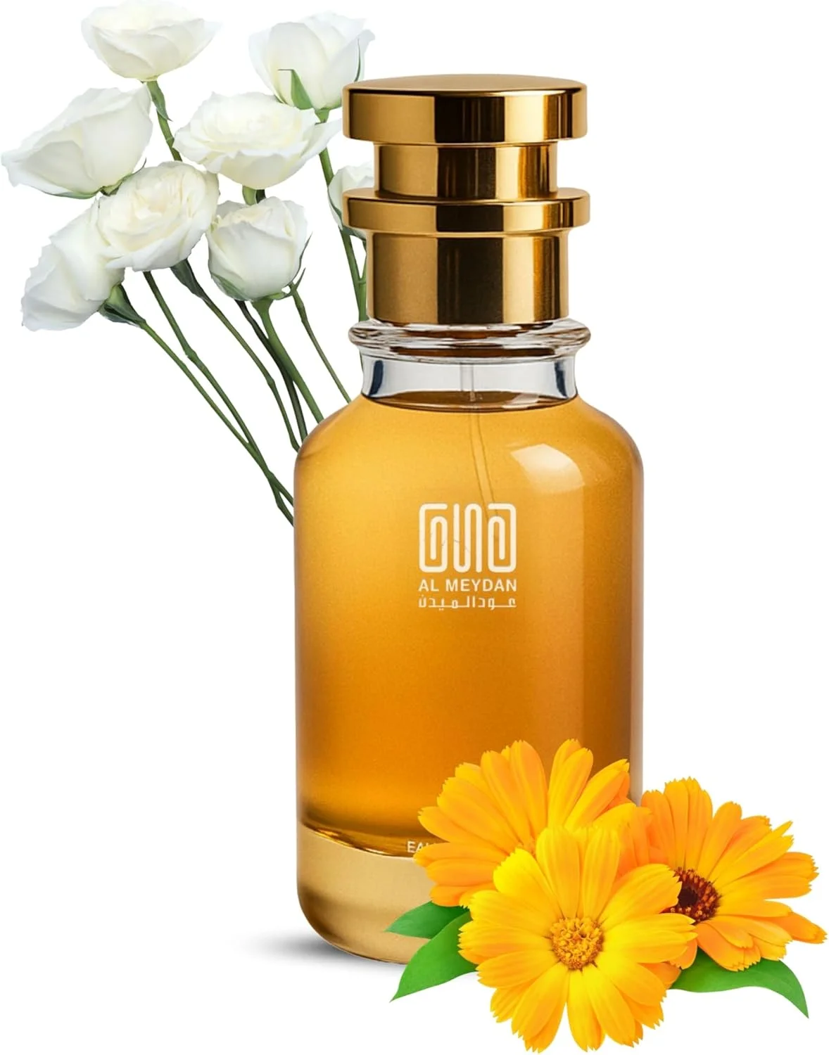 عطر روغنی عود المیدان زنانه – الهام گرفته از Pyoor Muusc Foor Herr، رایحه گلی مشک با یاس، یلانگ یلانگ و کشمیران – بدون الکل، ماندگاری طولانی و ظریف (30 میلی لیتر)