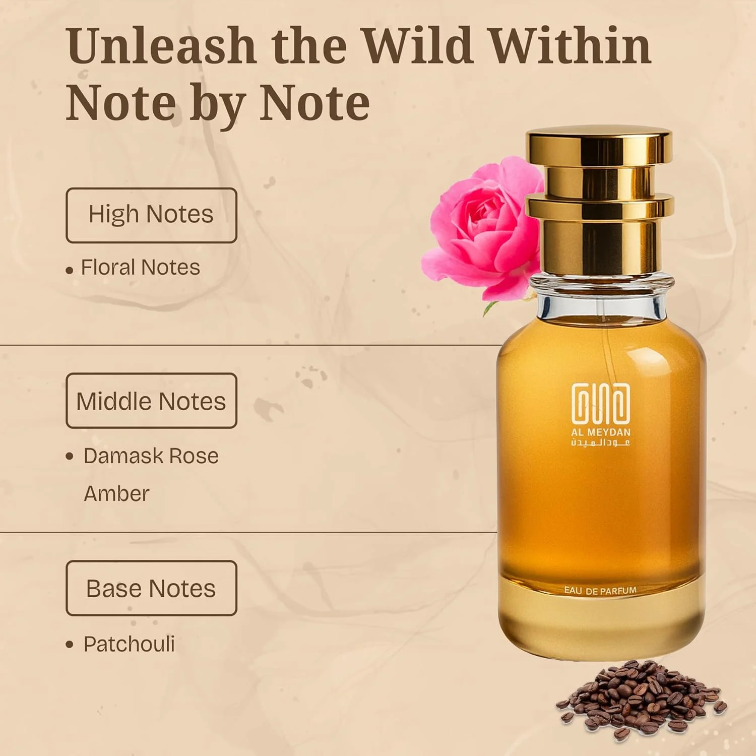 عطر روغنی عود المیدان زنانه و مردانه – الهام گرفته از عطر 4 Workholiic – روغن عطر بدون الکل با رایحه قهوه، رز، وانیل و مشک – ماندگاری طولانی، گرم و انرژی بخش (30 میلی لیتر)