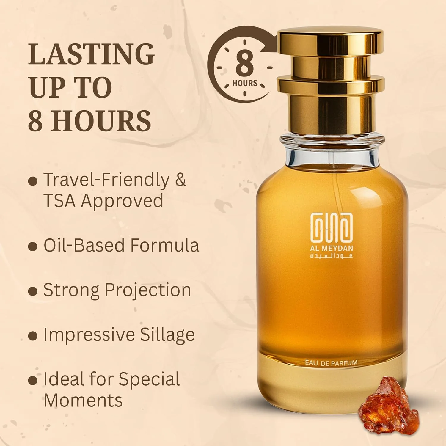 عطر روغنی عود المیدان زنانه و مردانه – الهام گرفته از عطر 4 Workholiic – روغن عطر بدون الکل با رایحه قهوه، رز، وانیل و مشک – ماندگاری طولانی، گرم و انرژی بخش (30 میلی لیتر)