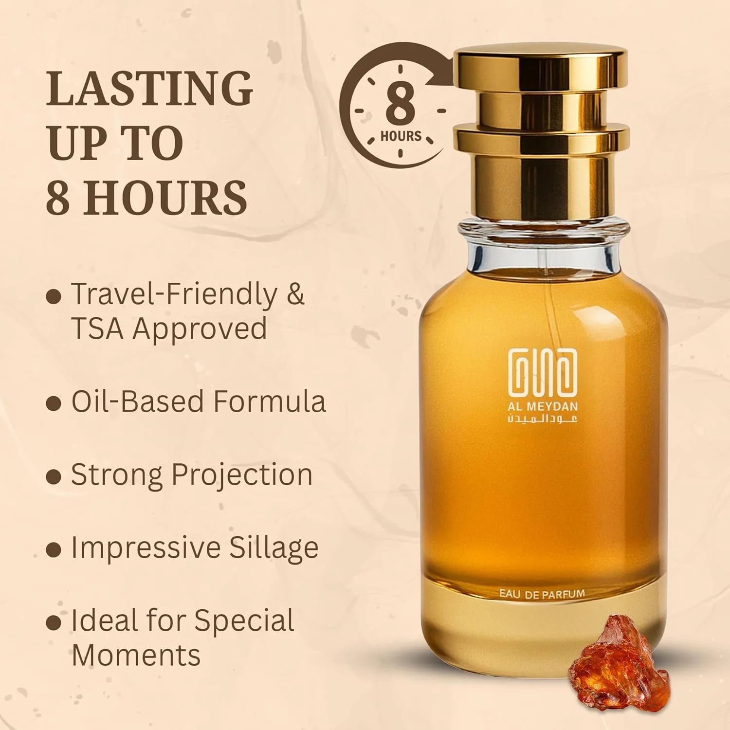 عطر روغنی عود المیدان زنانه و مردانه – الهام گرفته از افتر کلاب – عطر روغنی بدون الکل با رایحه اسطوخودوس، وانیل و عنبر – ماندگاری طولانی، گرم و احساسی (30 میلی لیتر) عطر روغنی عود المیدان زنانه و مردانه – الهام گرفته از افتر کلاب – عطر روغنی بدون الکل با رایحه اسطوخودوس، وانیل و عنبر – ماندگاری طولانی، گرم و احساسی (30 میلی لیتر)