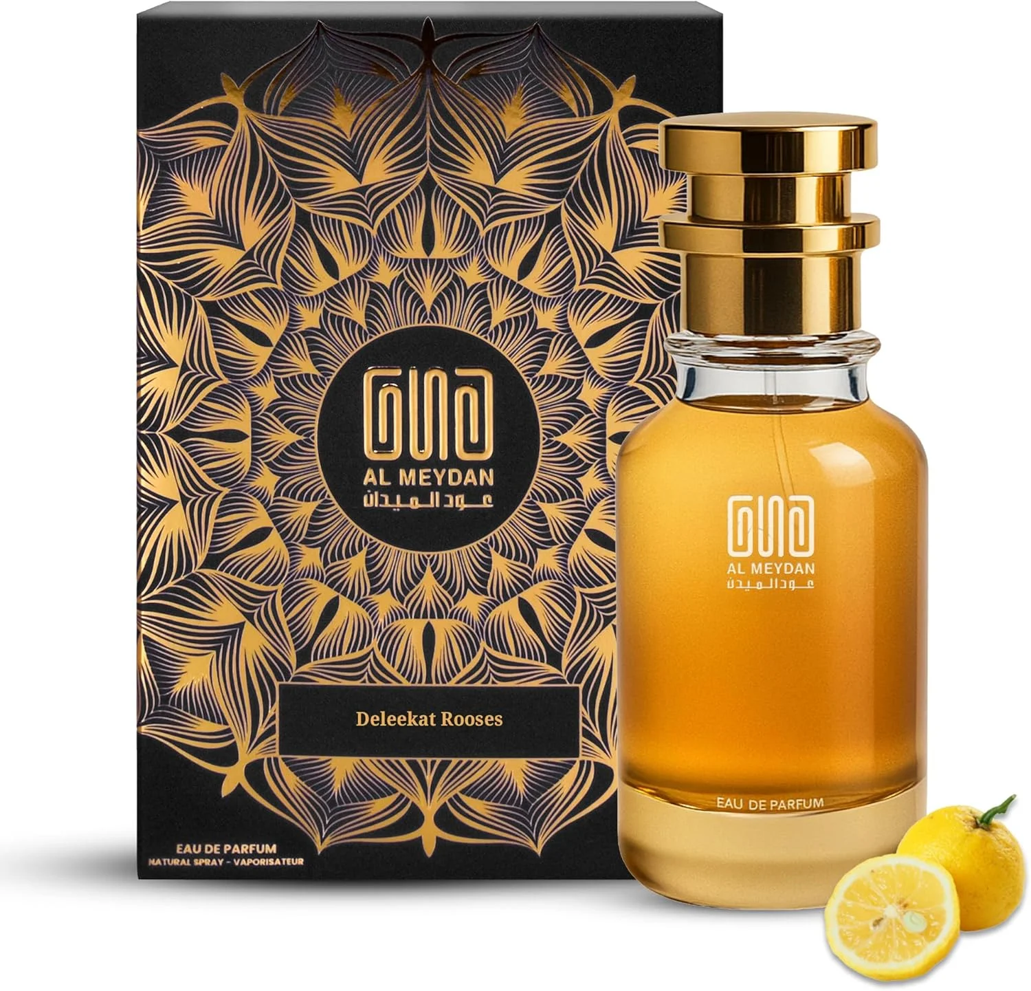 عطر روغنی زنانه عود المیدان - مشابه رایحه دلیکات رزز - عطر روغنی گلی میوه ای بدون الکل با رایحه رز، یاس و مشک - ماندگاری طولانی 8-10 ساعت (30 میلی لیتر)