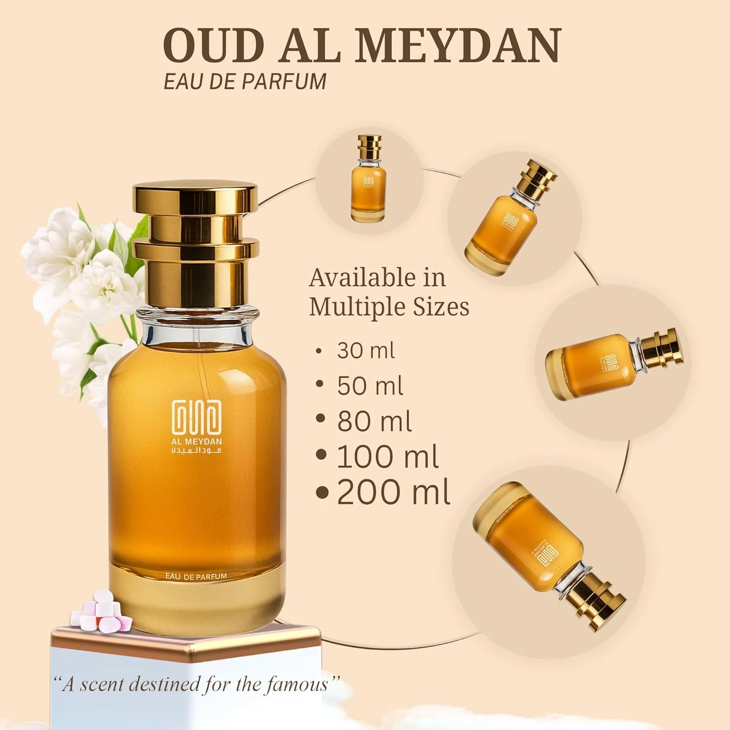 عطر روغنی عود المیدان زنانه – مشابه رایحه Knoww Womann – بدون الکل، شیرین و گلی با رایحه میوه های قرمز، مارشمالو و وانیل – ماندگاری طولانی 8-10 ساعت (30 میلی لیتر)