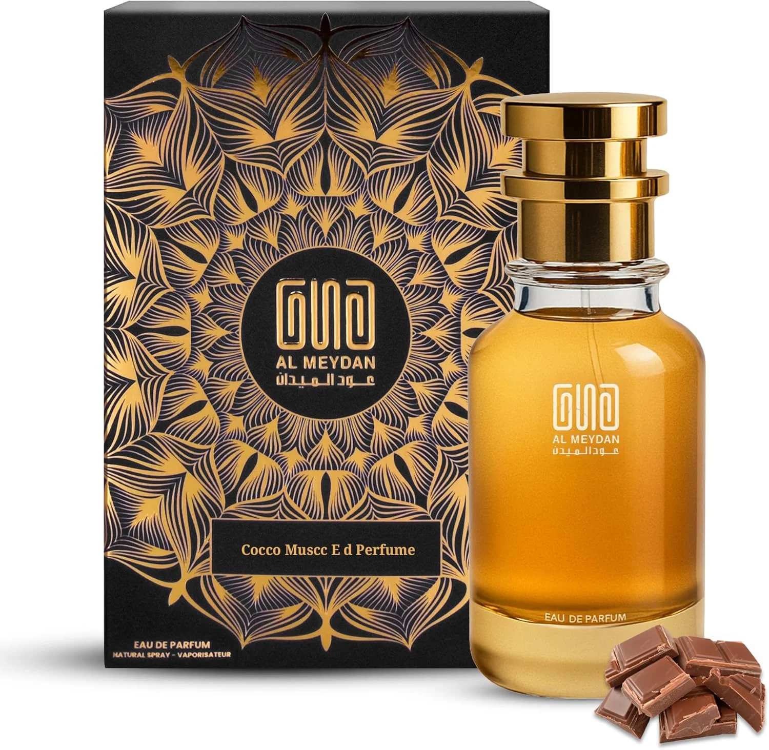 عطر روغنی عود المیدان زنانه و مردانه – مشابه عطر کوکو ماسک ای دی پرفیوم – عطر گورمند بدون الکل با رایحه وانیل، شکلات و مشک – ماندگاری طولانی 8 تا 10 ساعت (80 میلی لیتر)