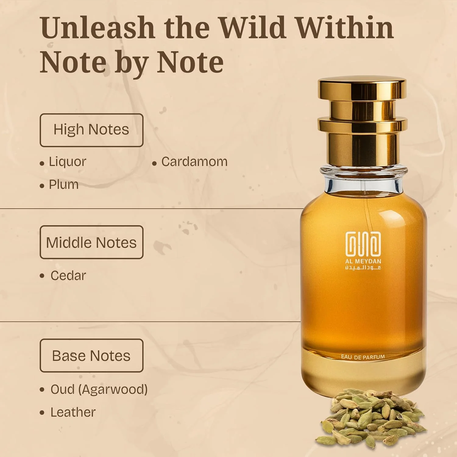 عطر روغنی عود المیدان زنانه و مردانه - الهام گرفته از عود مونتین - روغن عطر بدون الکل با رایحه لیکور، آلو، سدر، عود و چرم - ماندگاری طولانی، گرم و جسورانه (30 میلی لیتر) عطر روغنی عود المیدان زنانه و مردانه - الهام گرفته از عود مونتین - روغن عطر بدون الکل با رایحه لیکور، آلو، سدر، عود و چرم - ماندگاری طولانی، گرم و جسورانه (30 میلی لیتر)