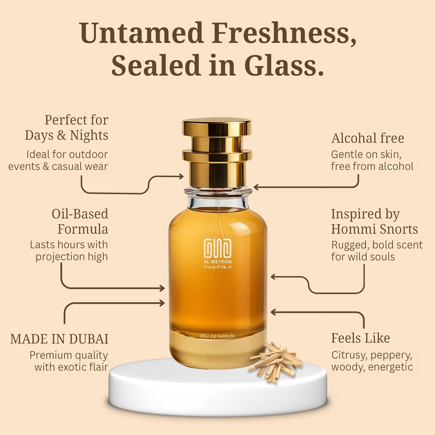 عطر روغنی عود المیدان زنانه - مشابه عطر امرات عربی پرایوت رز - عطر روغنی بدون الکل با رایحه گل و میوه، توت فرنگی، رز و یاس - ماندگاری طولانی 8-10 ساعت (200 میلی لیتر)