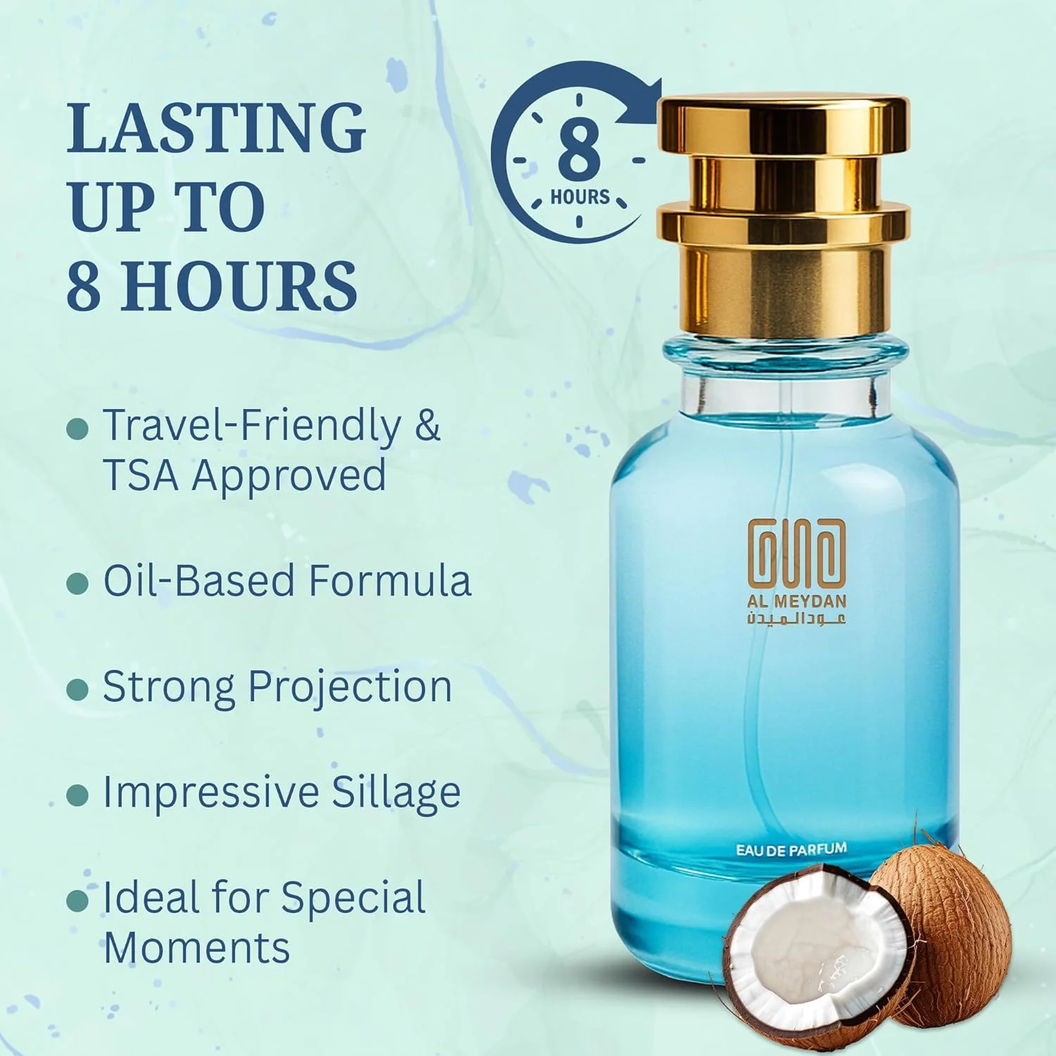 عطر روغنی زنانه عود المیدان – الهام گرفته از سانکیسد گادس – بدون الکل، رایحه شیرین نارگیل استوایی وانیلی گلی با نت های مرکباتی و چوبی – ماندگاری طولانی برای استفاده روزانه (100 میلی لیتر) عطر روغنی زنانه عود المیدان – الهام گرفته از سانکیسد گادس – بدون الکل، رایحه شیرین نارگیل استوایی وانیلی گلی با نت های مرکباتی و چوبی – ماندگاری طولانی برای استفاده روزانه (100 میلی لیتر)