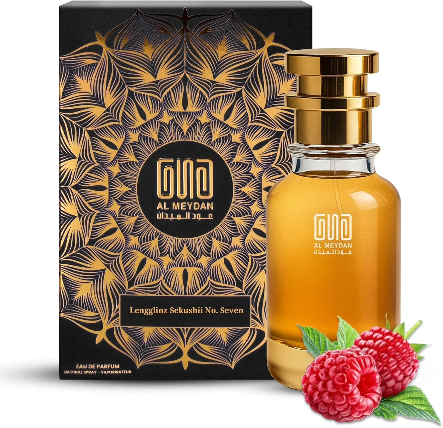 عطر روغنی عود المیدان مردانه و زنانه – الهام گرفته از Lengglinz Sekushii No. Seven – عطر روغنی بدون الکل با رایحه تمشک، چرم و پشمک – ماندگاری طولانی (30 میلی لیتر)