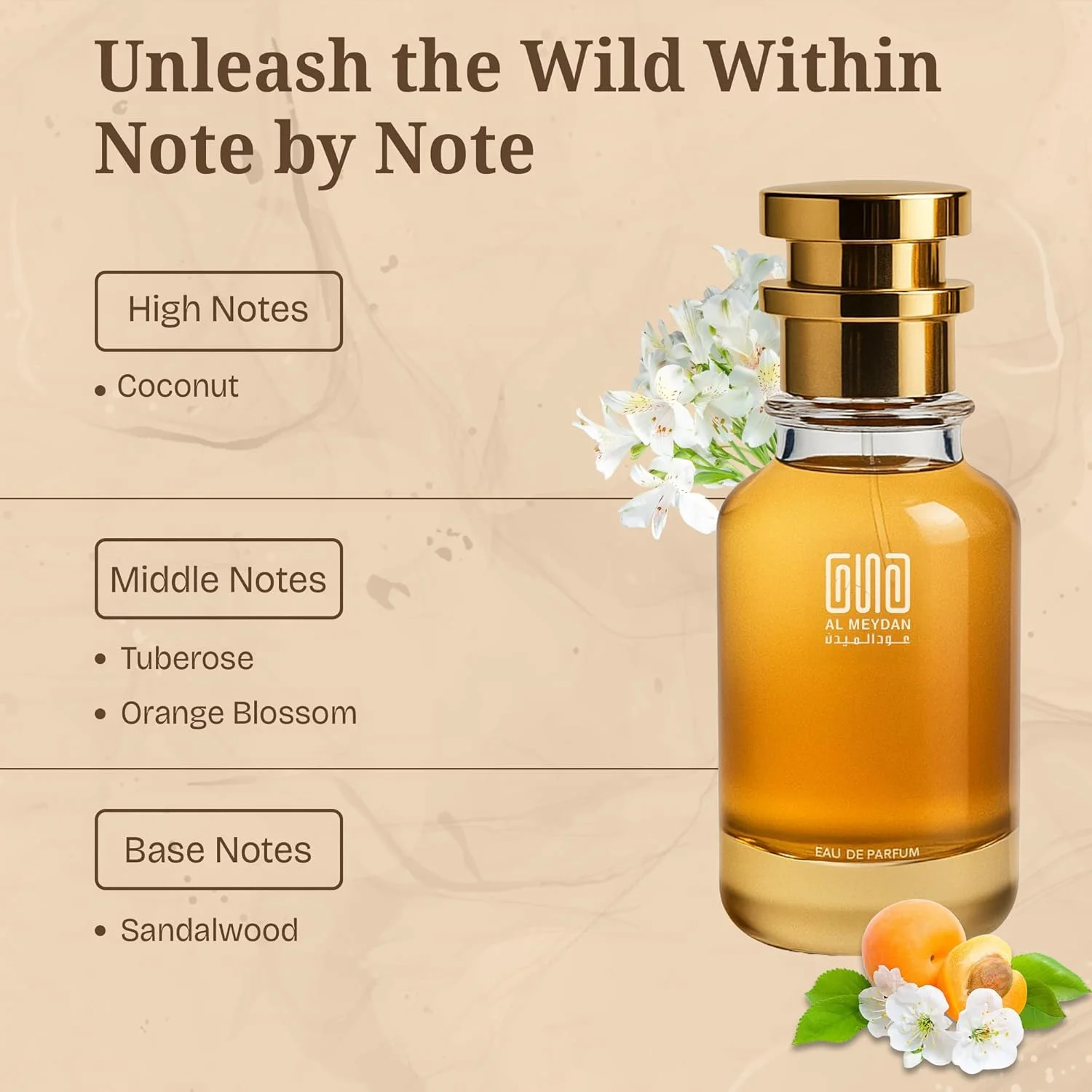 عطر روغنی عود المیدان زنانه و مردانه – الهام گرفته از میدنایت سکس – رایحه بدون الکل با نارگیل، گل مریم، شکوفه پرتقال و چوب صندل – ماندگاری طولانی و حسی (80 میلی لیتر)