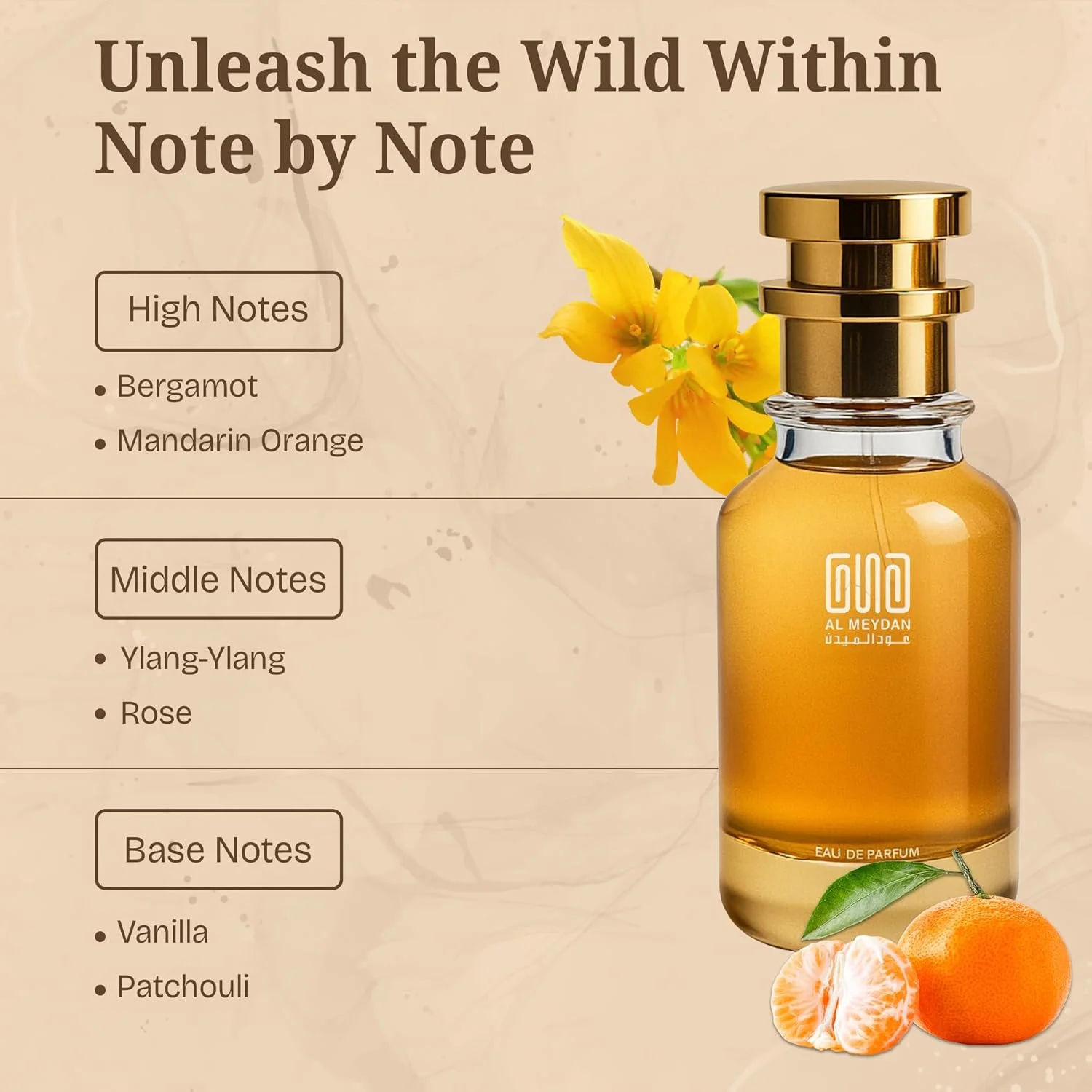 عطر روغنی زنانه عود المیدان – الهام گرفته از گود گرل الیکسیر – رایحه شیرین گلی و وانیلی بدون الکل با ترنج، رز، یلانگ یلانگ، نعناع هندی و وانیل گرم (30 میلی لیتر)