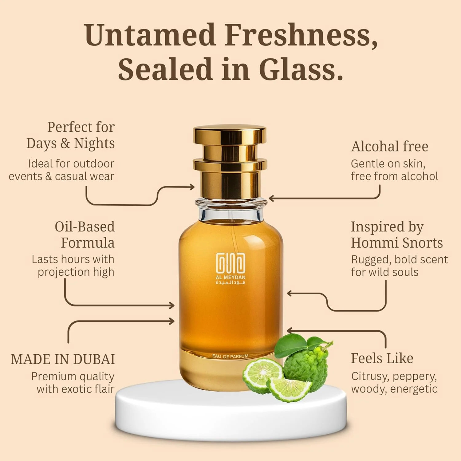 عطر روغنی زنانه عود المیدان – الهام گرفته از گود گرل الیکسیر – رایحه شیرین گلی و وانیلی بدون الکل با ترنج، رز، یلانگ یلانگ، نعناع هندی و وانیل گرم (30 میلی لیتر)