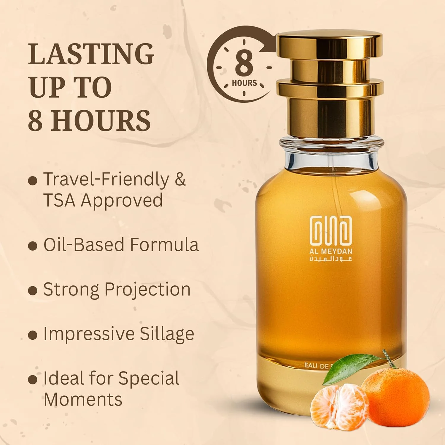 عطر روغنی زنانه عود المیدان – الهام گرفته از گود گرل الیکسیر – رایحه شیرین گلی و وانیلی بدون الکل با ترنج، رز، یلانگ یلانگ، نعناع هندی و وانیل گرم (30 میلی لیتر)