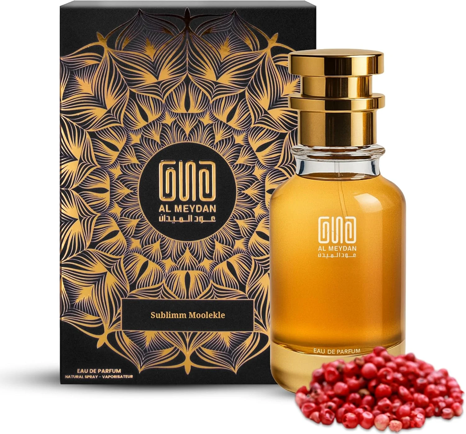 عطر روغنی عود المیدان مردانه و زنانه – الهام گرفته از سابلیم مولکل – عطر روغنی بدون الکل با رایحه مشک، زنبق و چوب – ماندگاری طولانی (30 میلی لیتر)