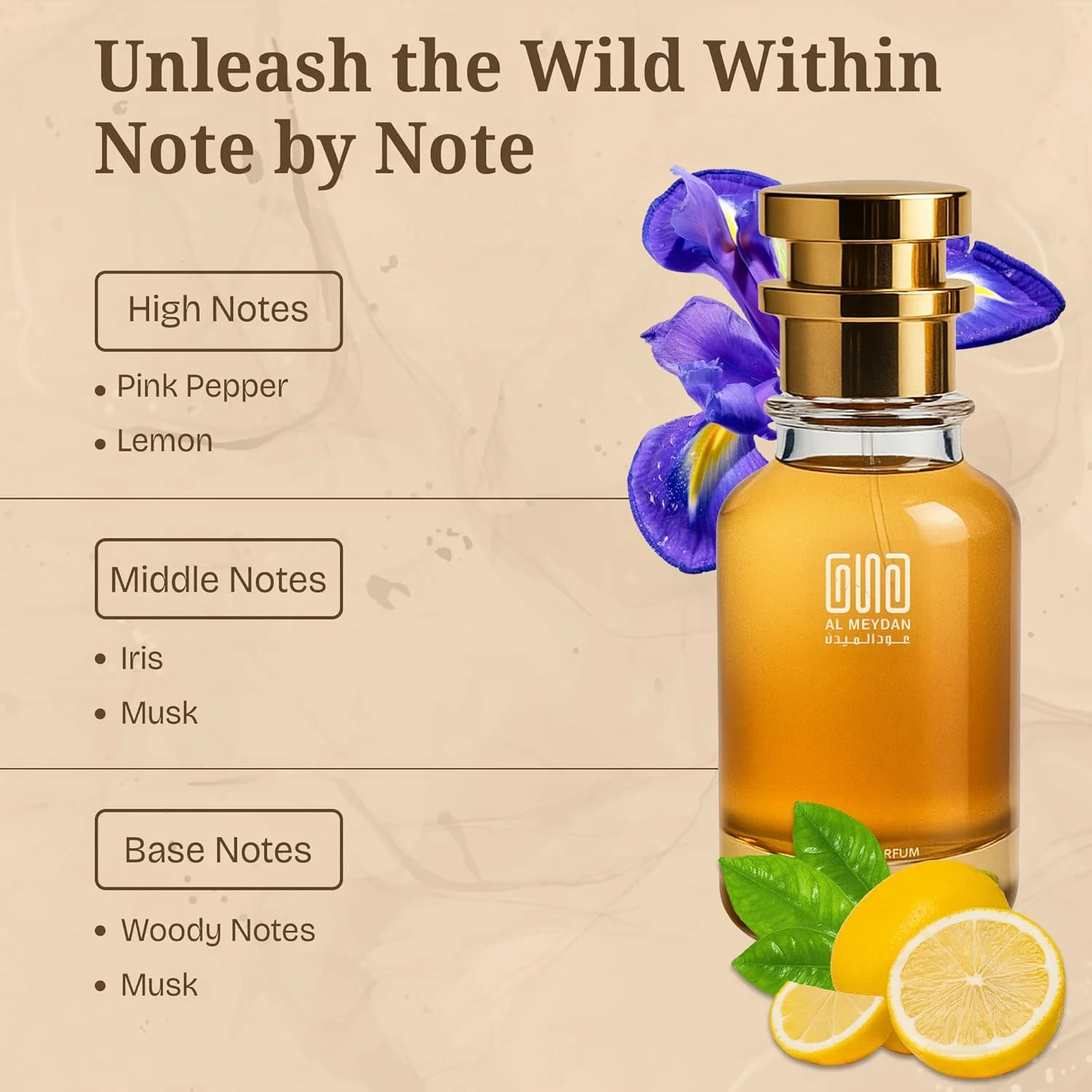 عطر روغنی عود المیدان مردانه و زنانه – الهام گرفته از سابلیم مولکل – عطر روغنی بدون الکل با رایحه مشک، زنبق و چوب – ماندگاری طولانی (30 میلی لیتر)