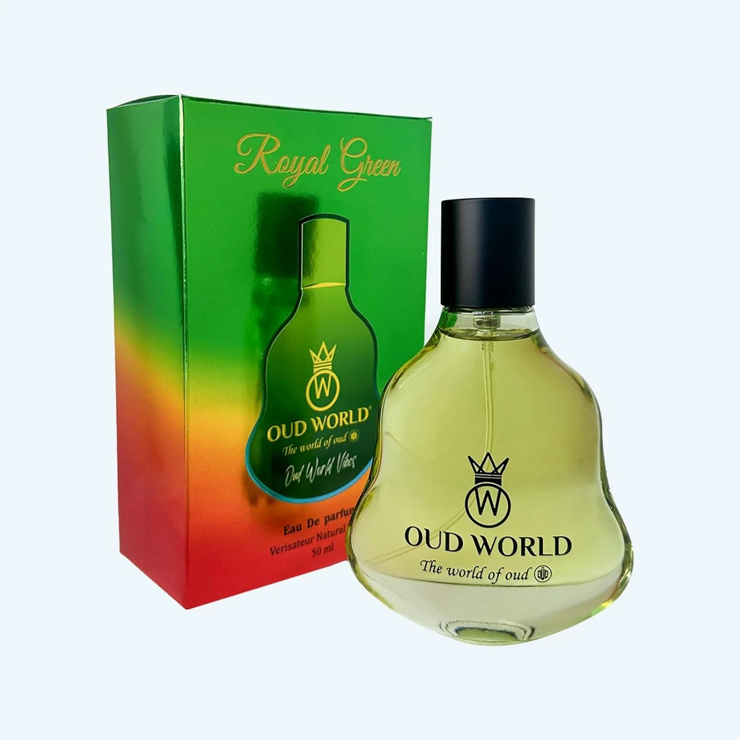 ادکلن عود ورد رویال گرین - عطر نیش لوکس | رایحه ماندگار میوه ای، گلی و چوبی | رایحه یونیسکس با نت های ممتاز | الهام گرفته از عود عربی | بهترین عطر 50 میلی لیتر ادکلن عود ورد رویال گرین - عطر نیش لوکس | رایحه ماندگار میوه ای، گلی و چوبی | رایحه یونیسکس با نت های ممتاز | الهام گرفته از عود عربی | بهترین عطر 50 میلی لیتر