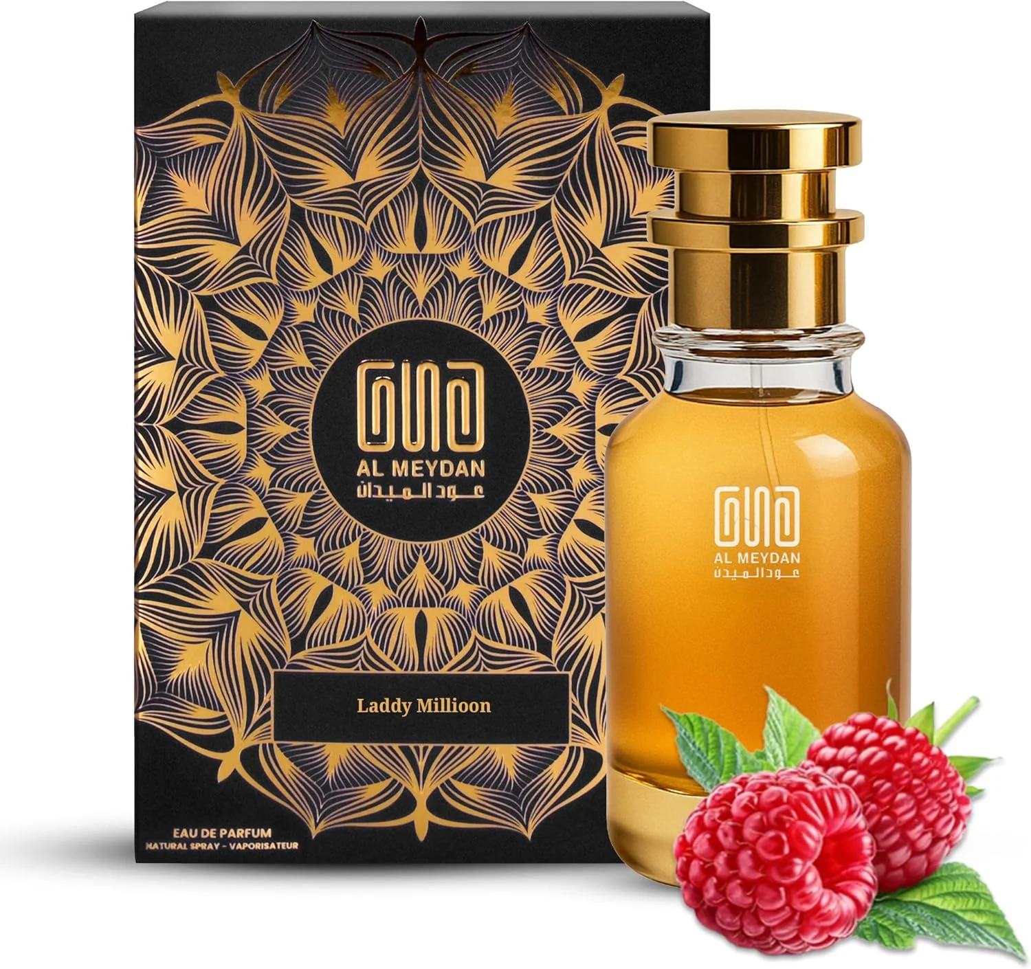 عطر روغنی عود المیدان زنانه - الهام گرفته از لیدی میلیون - روغن عطر بدون الکل با رایحه یاس، تمشک و عسل سفید - ماندگاری طولانی (30 میلی لیتر)