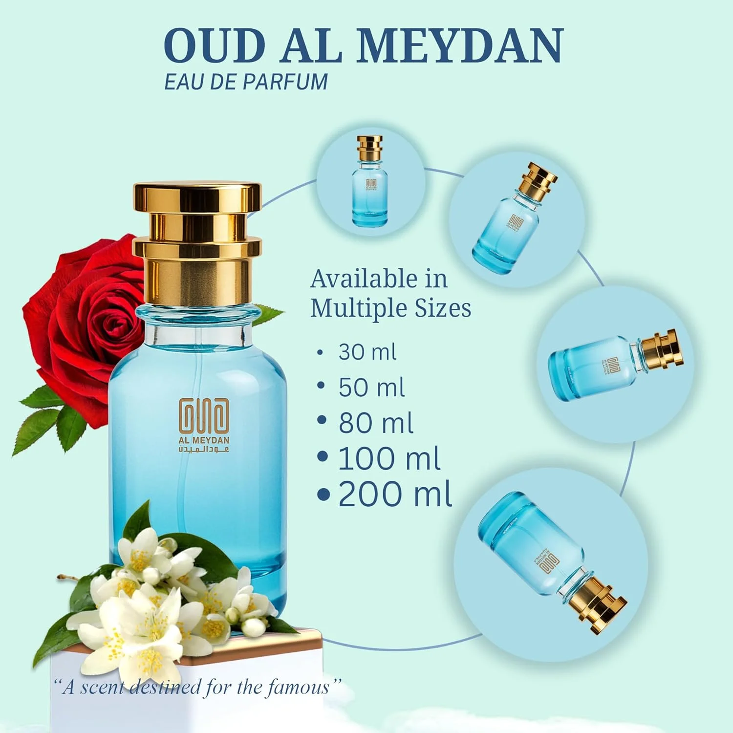 عطر روغنی زنانه عود المیدان - الهام گرفته از Rosee Muscc - عطر روغنی بدون الکل با رایحه های رز، مشک و یاس - ماندگاری طولانی، رایحه گلی، رمانتیک و ظریف (100 میلی لیتر) عطر روغنی زنانه عود المیدان - الهام گرفته از Rosee Muscc - عطر روغنی بدون الکل با رایحه های رز، مشک و یاس - ماندگاری طولانی، رایحه گلی، رمانتیک و ظریف (100 میلی لیتر)