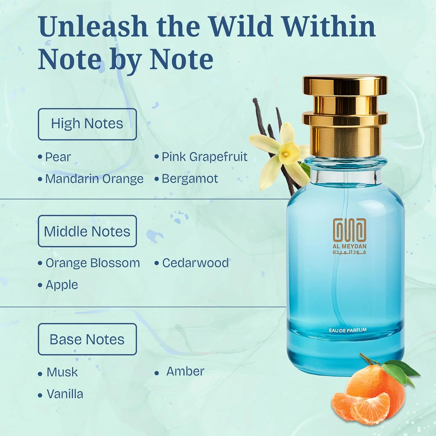عطر روغنی عود المیدان زنانه و مردانه - مشابه عطر Turathii Elektra - عطر روغنی بدون الکل مرکباتی و میوه ای با رایحه گلابی، شکوفه پرتقال و وانیل - ماندگاری طولانی 9-11 ساعت (100 میلی لیتر) عطر روغنی عود المیدان زنانه و مردانه - مشابه عطر Turathii Elektra - عطر روغنی بدون الکل مرکباتی و میوه ای با رایحه گلابی، شکوفه پرتقال و وانیل - ماندگاری طولانی 9-11 ساعت (100 میلی لیتر)
