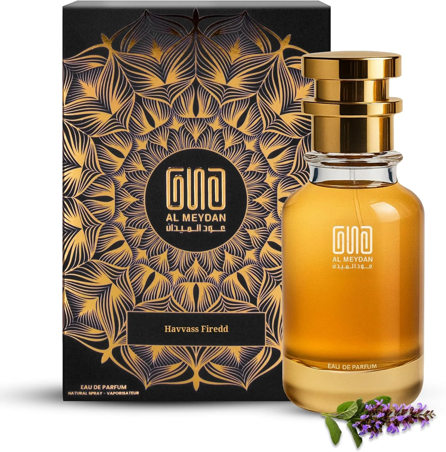 عطر روغنی عود المیدان زنانه و مردانه – مشابه رایحه هاواس فایرد – عطر روغنی تازه و کهربایی بدون الکل با مریم گلی، یاس و عنبر – ماندگاری طولانی 8-10 ساعت (80 میلی لیتر)