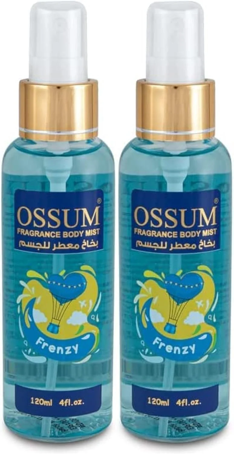 بادی میست زنانه اوسوم مدل Frenzy با ماندگاری طولانی و رایحه تازه، 120 میلی لیتر، بسته 2 عددی