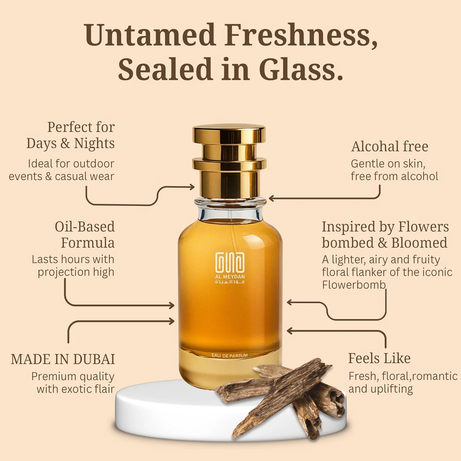 عطر روغنی زنانه عود المیدان – الهام گرفته از Flowers bombed & Bloomed – عطر روغنی بدون الکل با رایحه های انار، رز و یاس – رایحه ماندگار (30 میلی لیتر) عطر روغنی زنانه عود المیدان – الهام گرفته از Flowers bombed & Bloomed – عطر روغنی بدون الکل با رایحه های انار، رز و یاس – رایحه ماندگار (30 میلی لیتر)