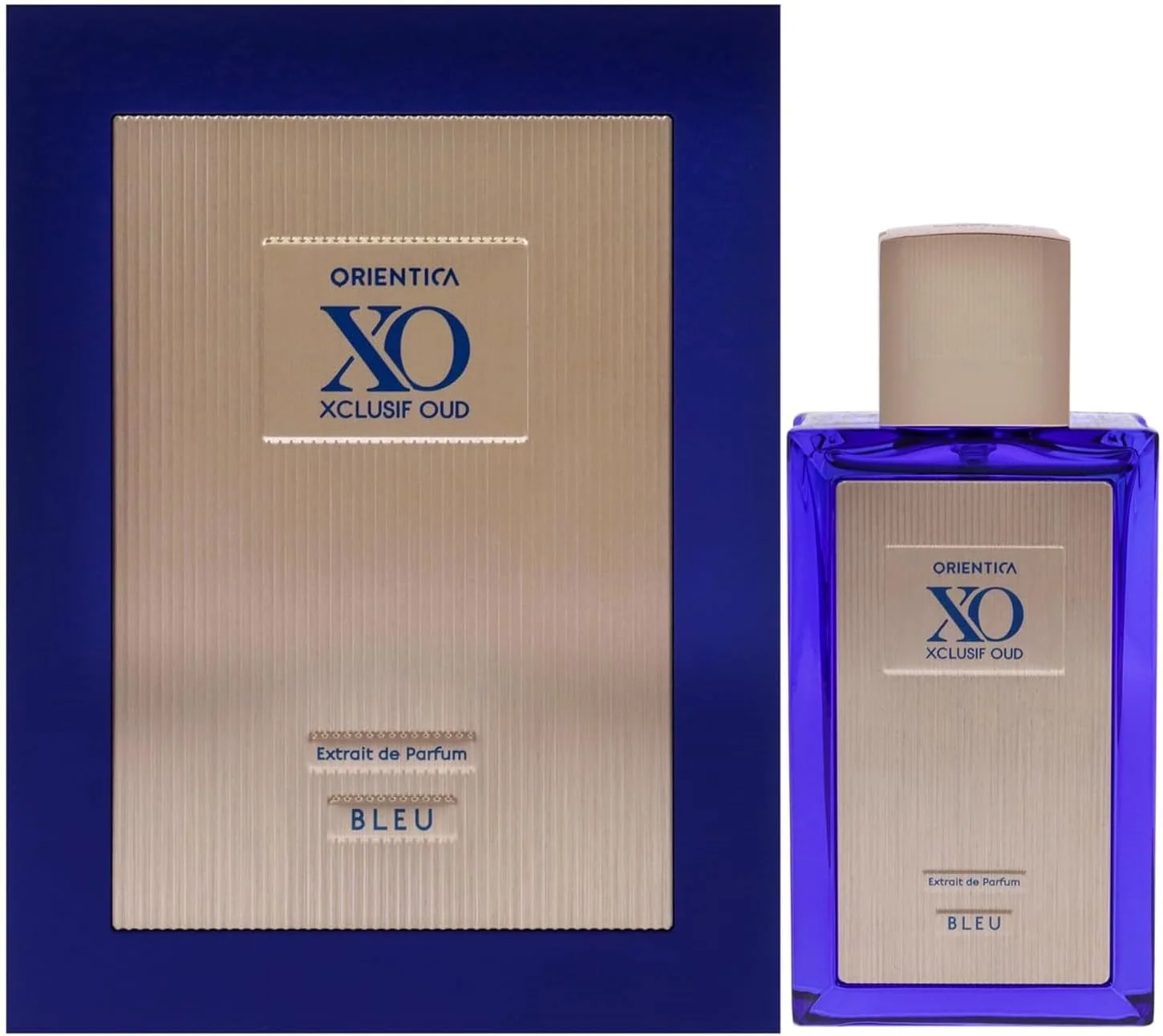 عطر ادکلن اورینتیکا ایکس او ایکسکلوسیف عود بلو اکستریت د پرفیوم با رایحه ترنج، اسطوخودوس و چوب صندل، رایحه گلی میوه ای جسورانه و پیچیده برای مردان و زنان، رایحه یونیسکس ماندگار، 60 میلی لیتر