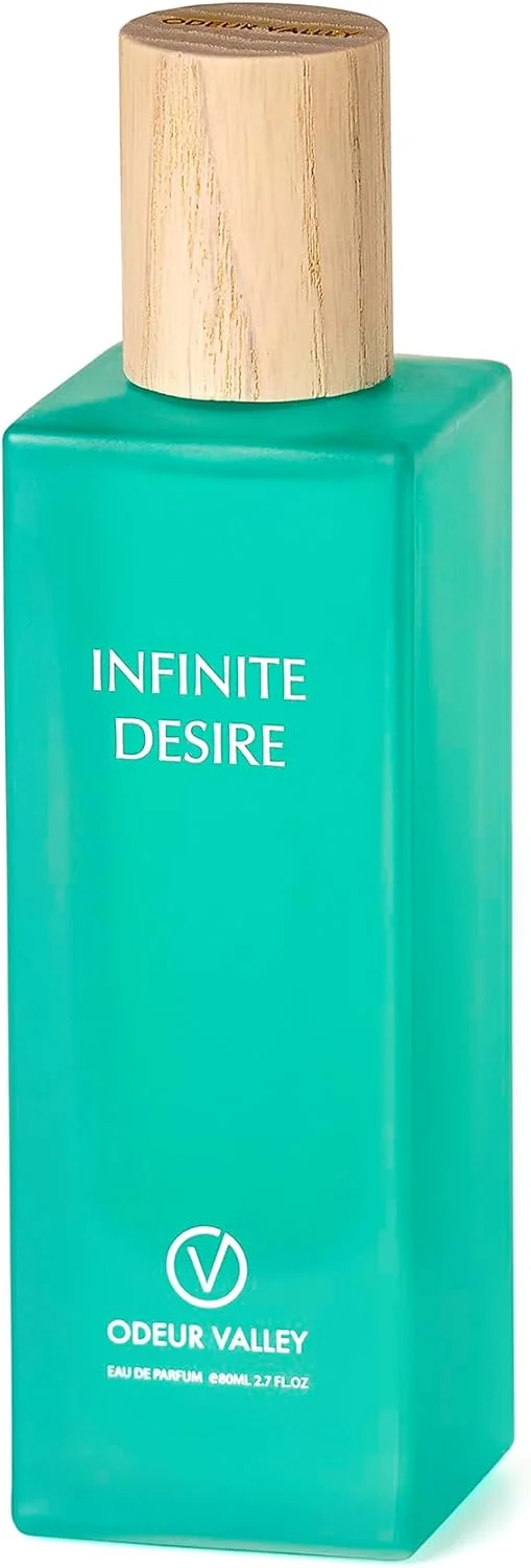 ادو پرفیوم اودور ولی Infinite Desire حجم 80 میلی لیتر، عطر با غلظت بالا، رایحه گلی چوبی مشک برای زنان و مردان (یونیسکس)