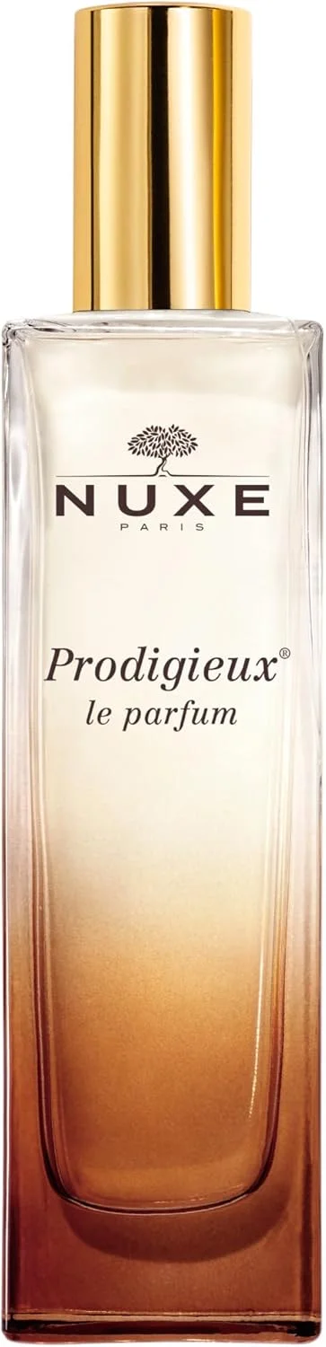NUXE Prodigieux Le Parfum 30ml، ادو پرفیوم حسی، با رایحه شکوفه پرتقال و وانیل، عطر ماندگار الهام گرفته از Huile Prodigieuse، فرمول وگان