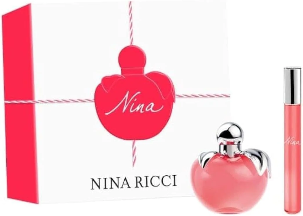 ست ادو تویلت زنانه نینا ریچی Nina Nina حجم 50 میلی لیتر + رول اون 10 میلی لیتر