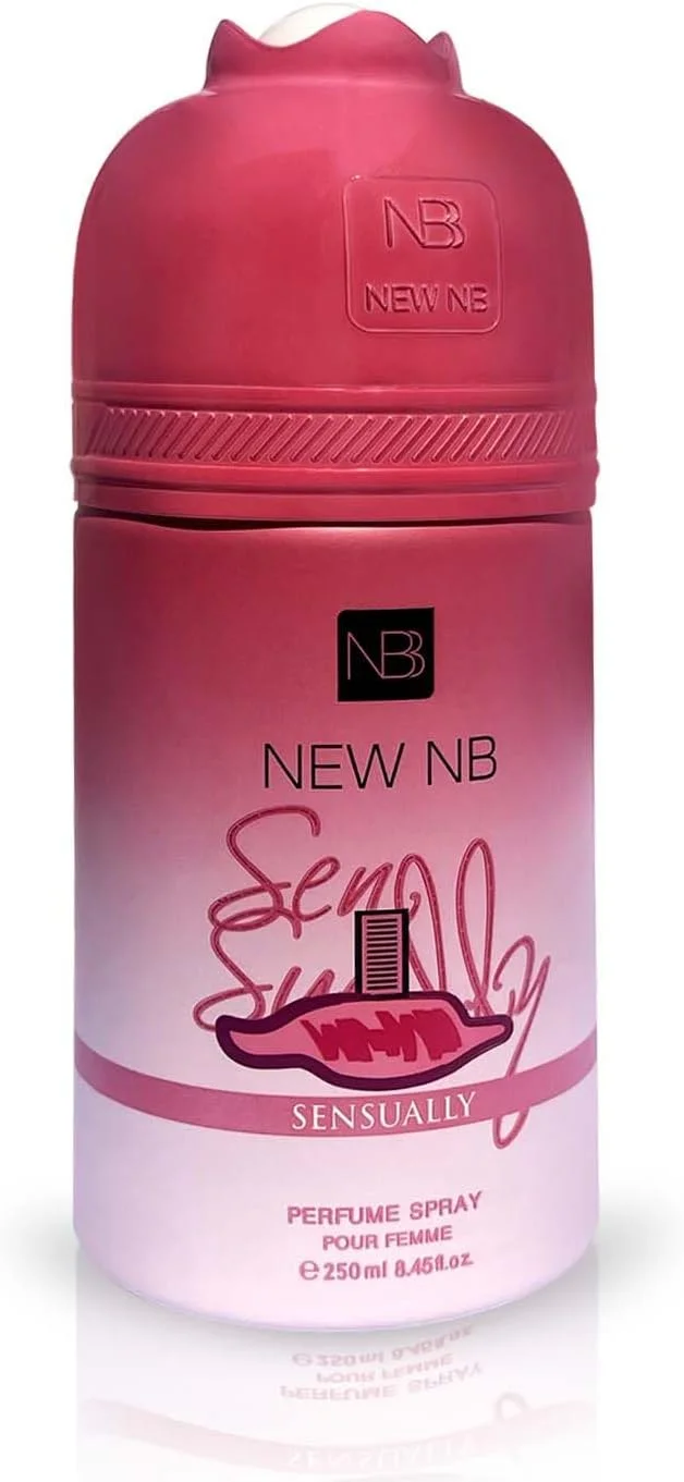 اسپری عطر زنانه جدید NB Sensually Pour Femme || 250 میلی لیتر || رایحه قوی و ماندگار | هدیه برای او