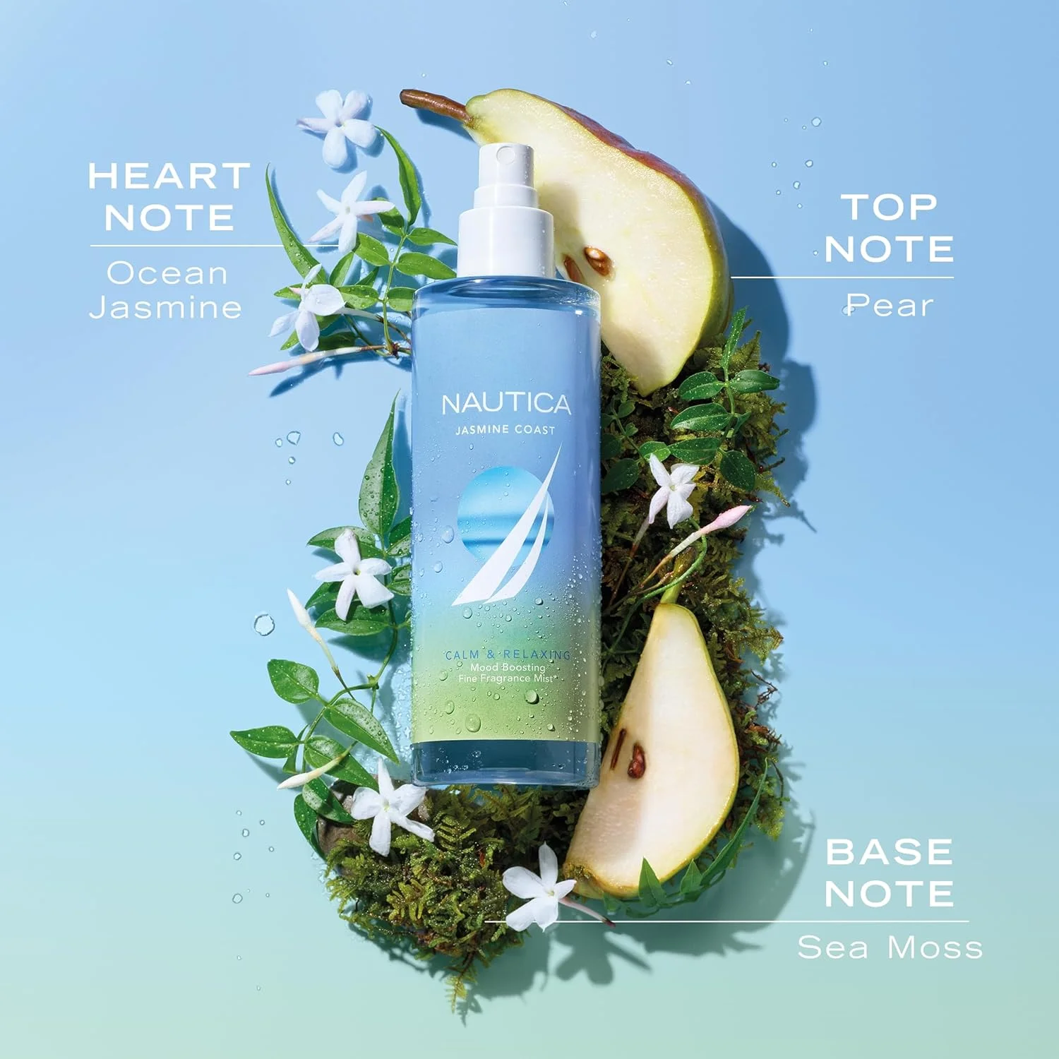 اسپری مو و بدن زنانه ناتیکا مدل Jasmine Coast، عطر تقویت کننده خلق و خو، آرامش بخش، رایحه گلی-میوه ای، فرمول وگان، ماندگاری طولانی، 250 میلی لیتر اسپری مو و بدن زنانه ناتیکا مدل Jasmine Coast، عطر تقویت کننده خلق و خو، آرامش بخش، رایحه گلی-میوه ای، فرمول وگان، ماندگاری طولانی، 250 میلی لیتر