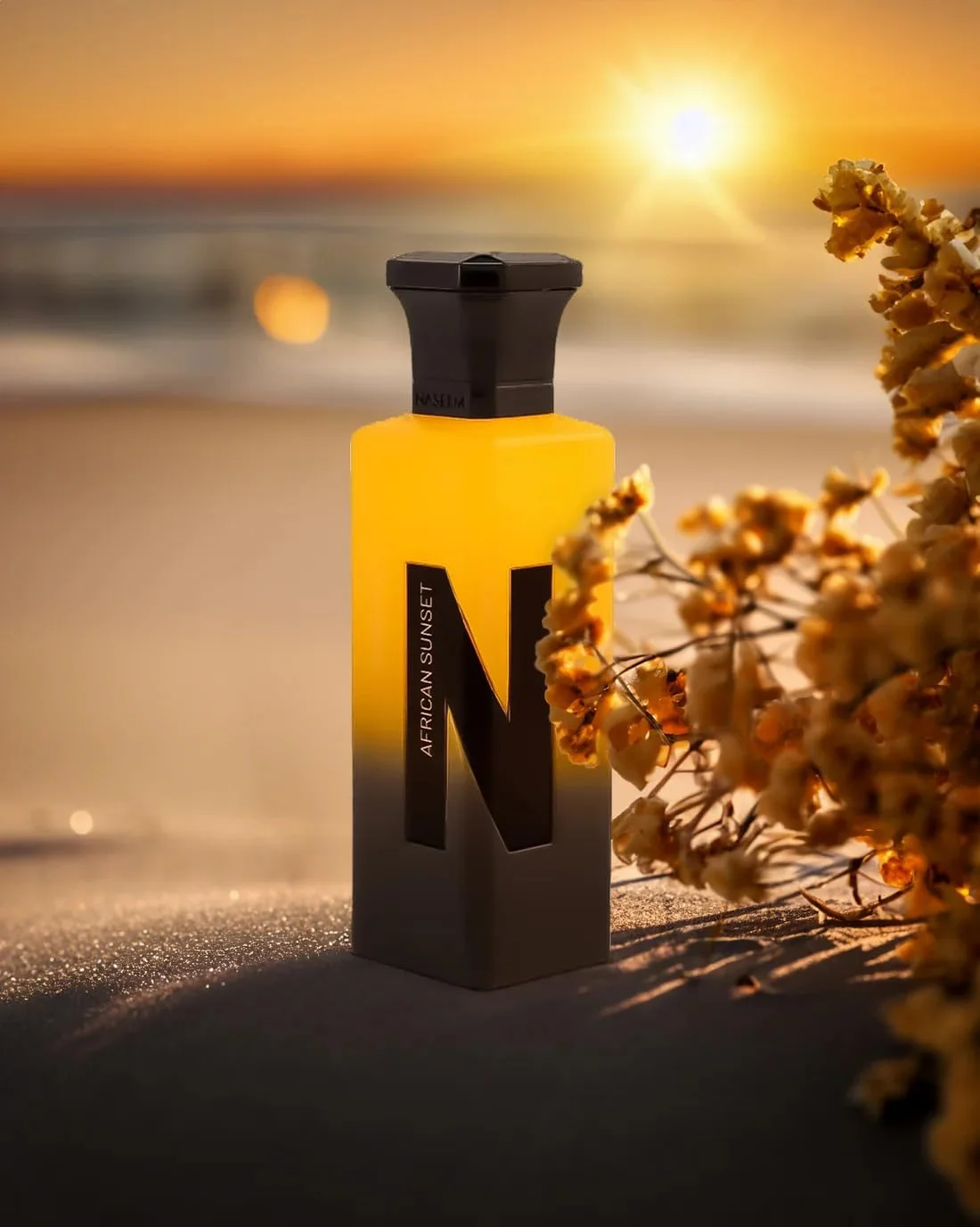 عطر نسیم N-Series African Sunset Aqua، رایحه ملایم بدون الکل، ادو پرفیوم مردانه و زنانه 75 میلی لیتر
