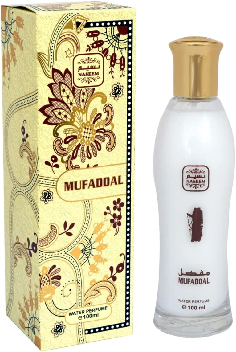 عطر ادکلن نسیم مفضل آکوا 100 میلی لیتر - رایحه لوکس ماندگار غیر الکلی - ضد حساسیت و سازگار با پوست - هدیه ایده آل برای مردان و زنان