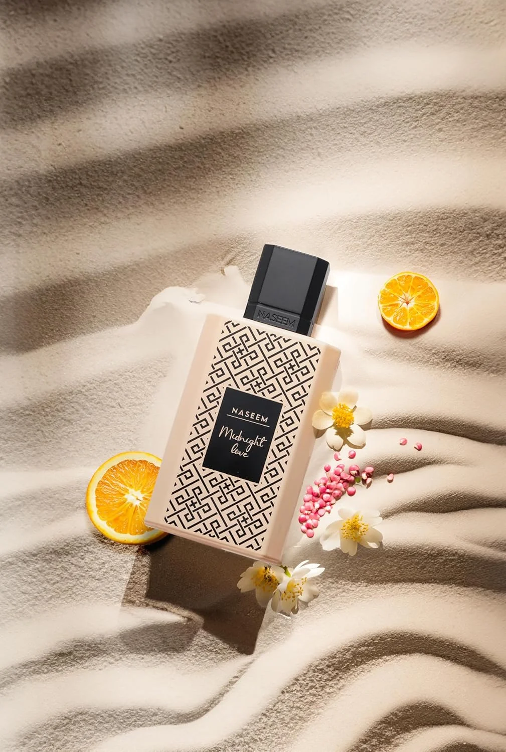 عطر ادو پرفیوم نسیم Midnight Love حجم 50 میلی لیتر | کالکشن پرستیژ | رایحه بدون الکل برای آقایان و بانوان | نت های مشک، یاس، وانیل | رایحه لوکس و ماندگار عطر ادو پرفیوم نسیم Midnight Love حجم 50 میلی لیتر | کالکشن پرستیژ | رایحه بدون الکل برای آقایان و بانوان | نت های مشک، یاس، وانیل | رایحه لوکس و ماندگار