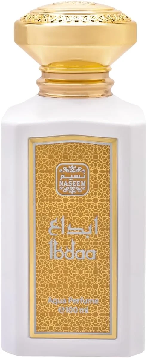 ادکلن ناسیم ابدا آکوا ادو پرفیوم 100 میلی لیتر | یاس و آلدهید تازه با نت های ظریف گل صد تومانی و چرم | پایه غنی چوب سدر، عنبر و عود | رایحه ظریف و پیچیده برای مردان و زنان