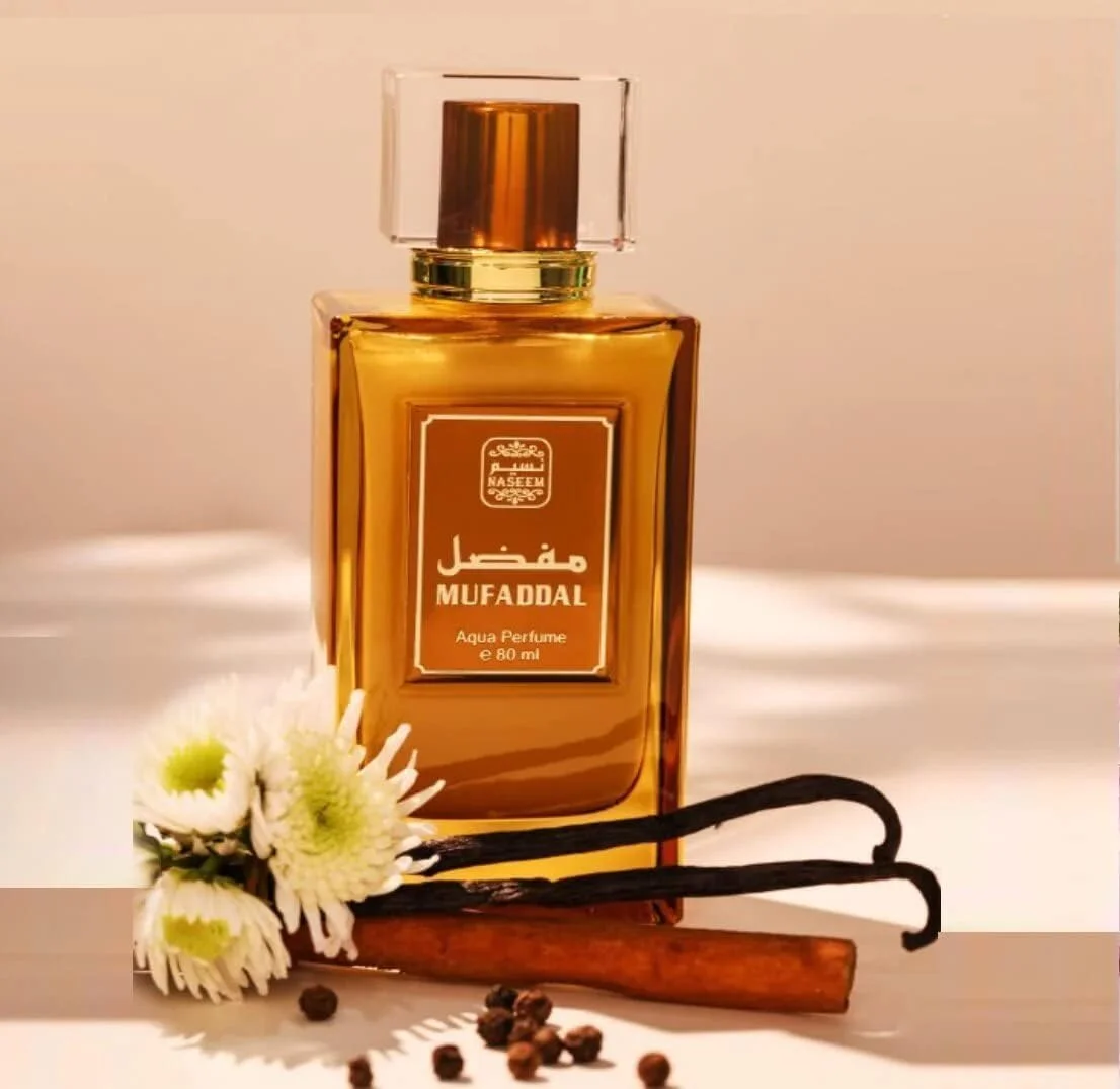 عطر ادکلن نسیم مفضل آکوا و عطر ادکلن بشرا آکوا | ادو پرفیوم با طراوت و شیک برای آقایان و بانوان | رایحه ماندگار برای استفاده روزانه و رسمی (ترکیبی - 80 میلی لیتر) عطر ادکلن نسیم مفضل آکوا و عطر ادکلن بشرا آکوا | ادو پرفیوم با طراوت و شیک برای آقایان و بانوان | رایحه ماندگار برای استفاده روزانه و رسمی (ترکیبی - 80 میلی لیتر)