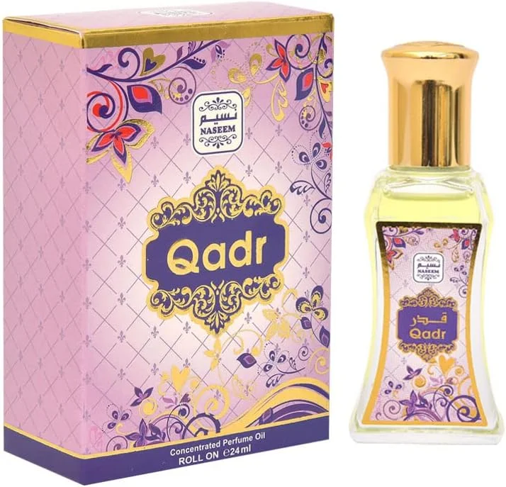 عطر روغنی رولی نسم قادر 24 میلی لیتر مردانه و زنانه - رایحه ملایم و شیرین با مشک و چوب صندل، ماندگاری طولانی، بدون الکل، ضد حساسیت، ایده آل برای استفاده روزانه عطر روغنی رولی نسم قادر 24 میلی لیتر مردانه و زنانه - رایحه ملایم و شیرین با مشک و چوب صندل، ماندگاری طولانی، بدون الکل، ضد حساسیت، ایده آل برای استفاده روزانه