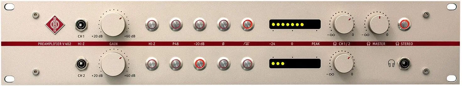 پری امپ میکروفون 2 کاناله Neumann V 402