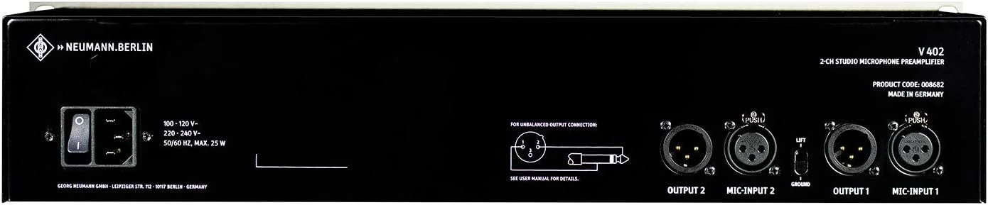 پری امپ میکروفون 2 کاناله Neumann V 402