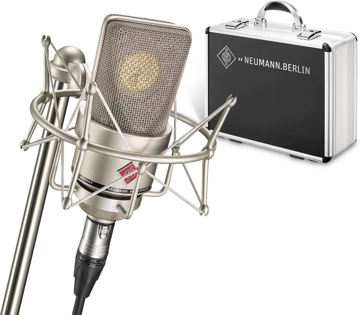 میکروفون کاندنسر دیافراگم بزرگ Neumann TLM 103 (تک ست، نیکل)