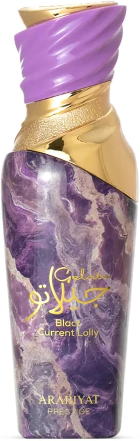 عطر زنانه مای پرفیومز GELATO BLACK CURRENT LOLLY از ARABIYAT PRESTIGE ادو پرفیوم 100 میلی لیتر عطر زنانه مای پرفیومز GELATO BLACK CURRENT LOLLY از ARABIYAT PRESTIGE ادو پرفیوم 100 میلی لیتر