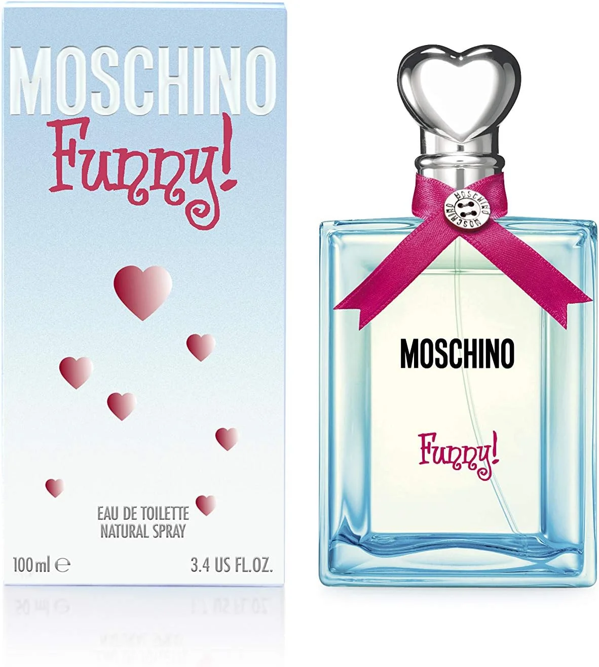 ادکلن زنانه موسچینو Funny By Moschino - ادو تویلت، 100 میلی لیتر