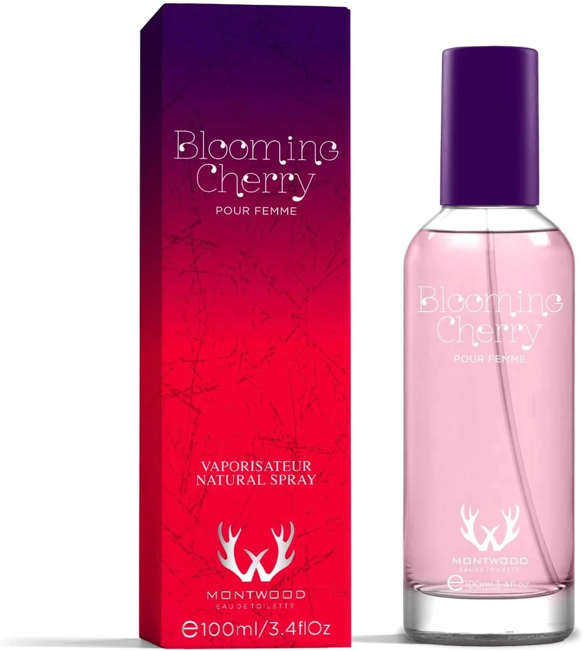 Montwood Blooming Cherry Pour Femme: ادو تویلت زنانه | عطر زنانه 100 میلی لیتر