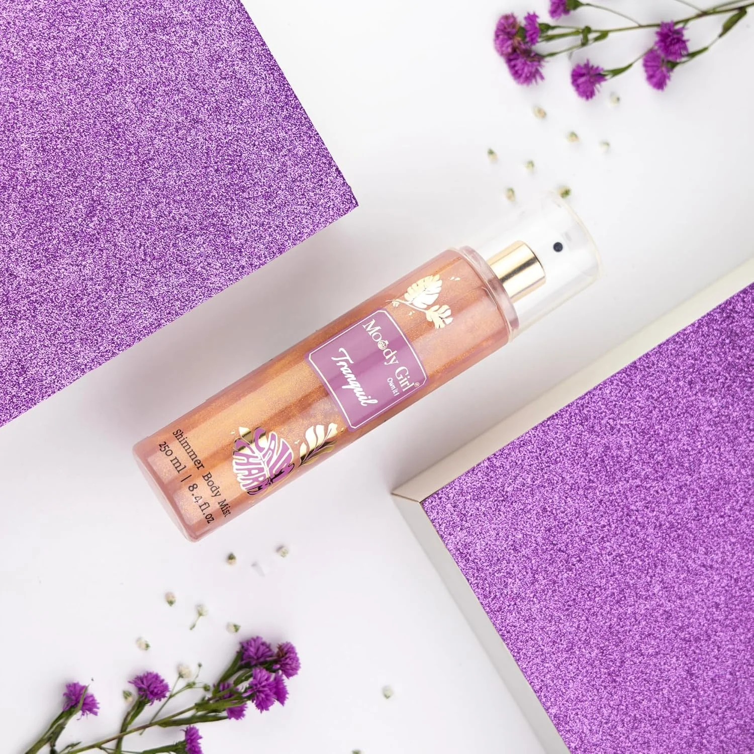 بادی میست شیمر ماندگار و لوکس Moody Girl Tranquil 250ml برای زنان و دختران | پشن فروت، نارنگی، گل صد تومانی و انواع توت ها، رایحه مشک و میوه ای برای زنان و دختران | ایده آل برای استفاده روزانه بادی میست شیمر ماندگار و لوکس Moody Girl Tranquil 250ml برای زنان و دختران | پشن فروت، نارنگی، گل صد تومانی و انواع توت ها، رایحه مشک و میوه ای برای زنان و دختران | ایده آل برای استفاده روزانه